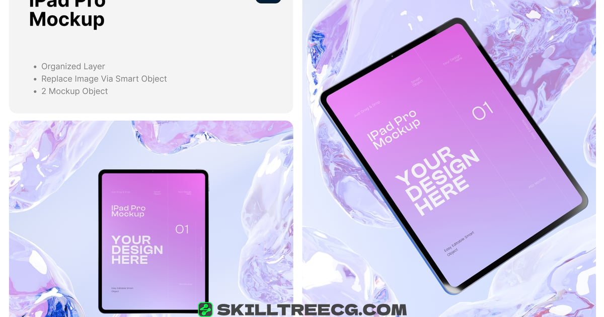 Ipad Pro Mockup（462305）-技能树
